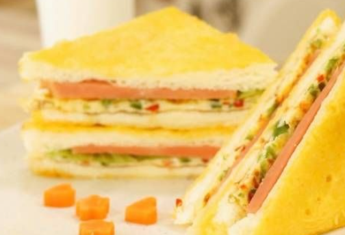 Breakfast sandwiches that can be made in 5 minutes, delicious and enjoyable, easy to make